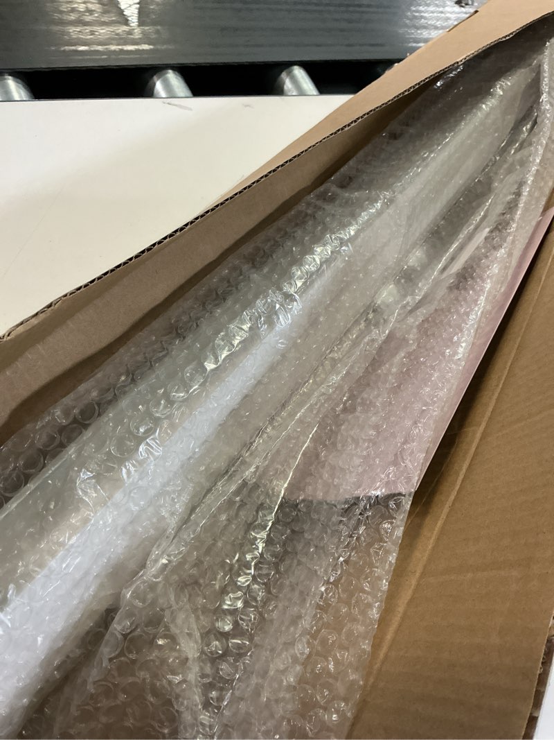 Condition photo showing New/Like New for Motorized Blinds with Remote: Canisteo Battery Powered Control Electric Smart Roller Blinds Shades with Remote for Windows Cordless 100% Blackout, White, 39" W X 72" H