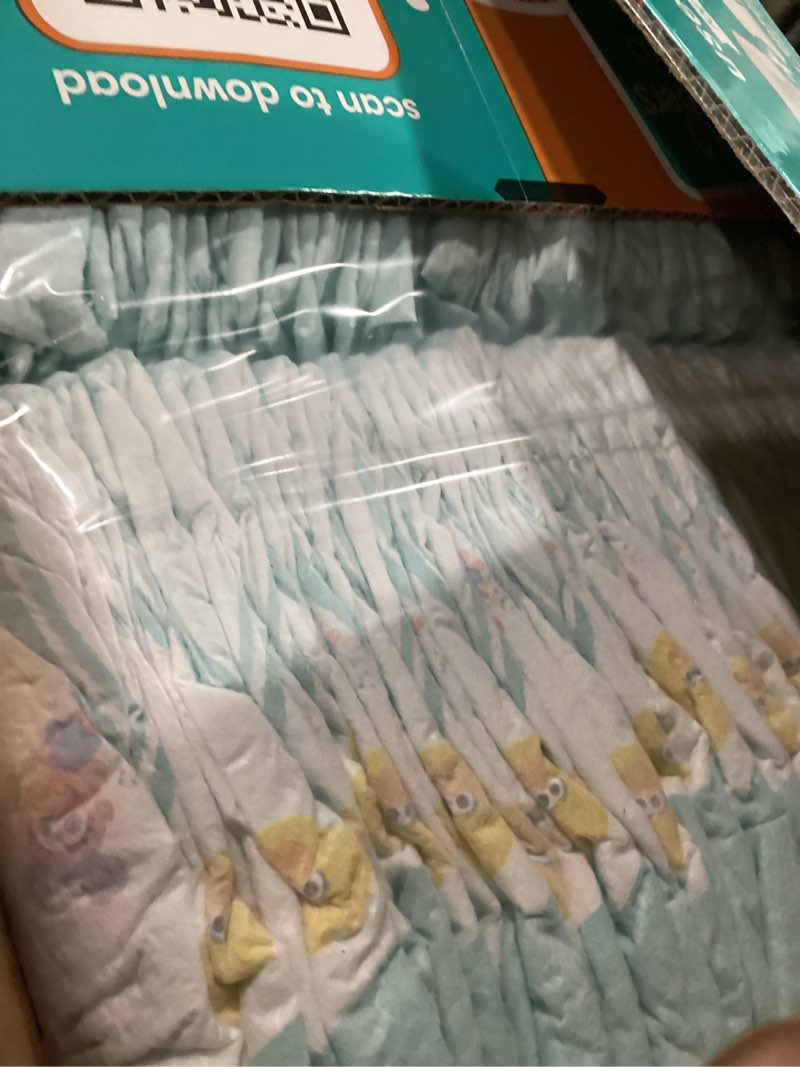 Condition photo showing Good Condition for Pampers Diapers - Baby Dry - Size 1, 204 Count, Absorbent Disposable Infant Diaper (Packaging May Vary) Size 1 204