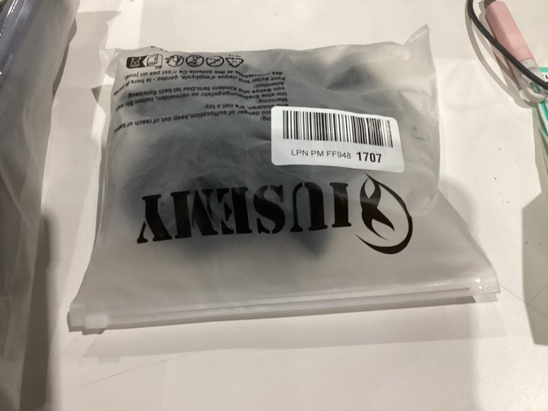 Condition photo showing As Is for XIUSEMY Women Lingerie Set Two Piece Fishnet Sets Sexy Nightwear Exotic Outfit?One Size,Black