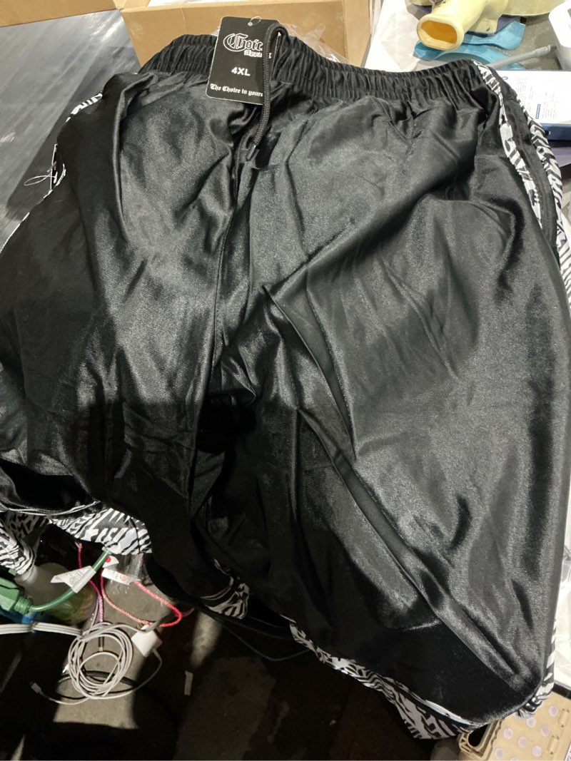 Condition photo showing Good Condition for choiceapparel mens two tone training/basketball shorts with pockets (s up to 4xl) medium 603p-black