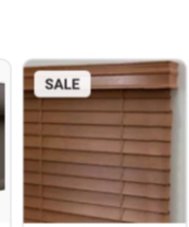 Assorted window blinds 
