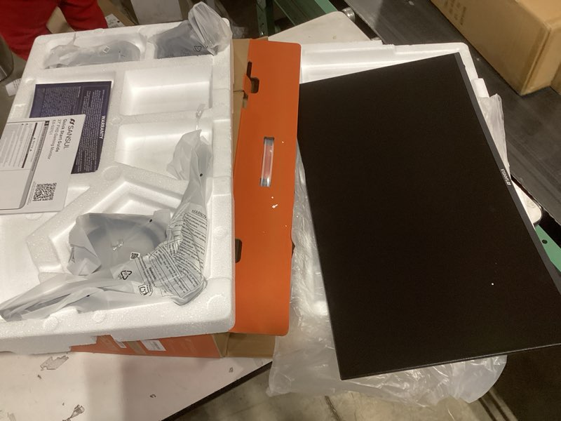 Condition photo showing Good Condition for SANSUI 27 Inch Curved Gaming Monitor 200Hz 1ms with Speakers FHD 1080P Computer Monitor FreeSync|1500R|130% sRGB|HDR|Low Blue Light|HDMI DP Ports|VESA Mount|Metal Stand(HDMI Cable Incl.) 27"/200Hz Gaming/Curved 1500R 27"/200Hz Gaming/Curved 1500R