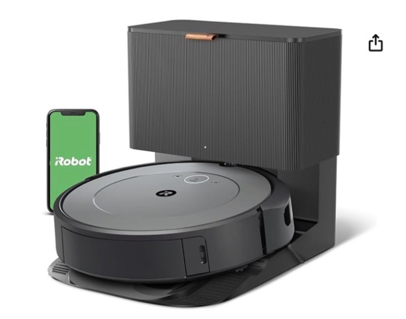 irobot roomba i3+ evo (3554) robot vacuum - self-empty for up to 60 days, clean by room with smart m