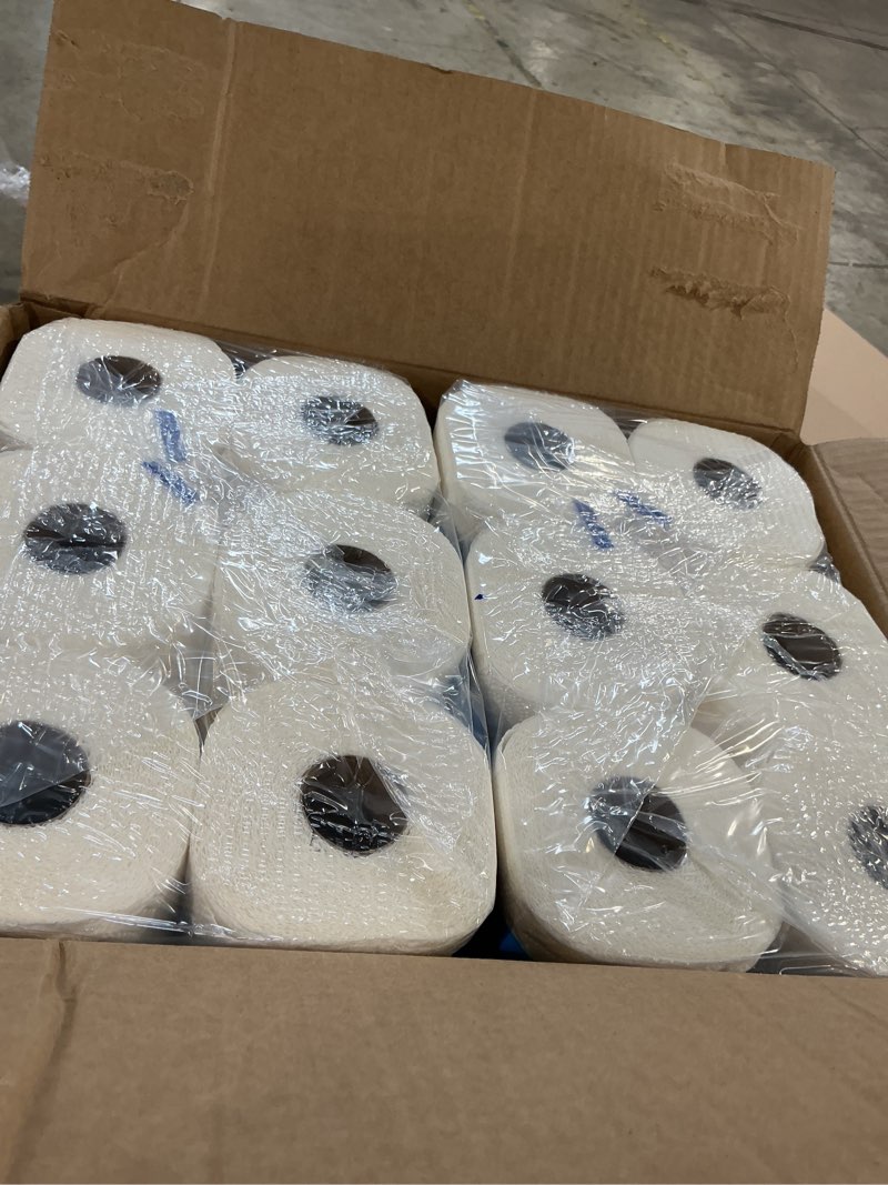Condition photo showing New/Like New for sparkle pick-a-size paper towels, 24 double rolls (2,640 sheets total) - strong 2-ply towels for kitchen cleanup and everyday messes 24 double rolls (110 sheets each)