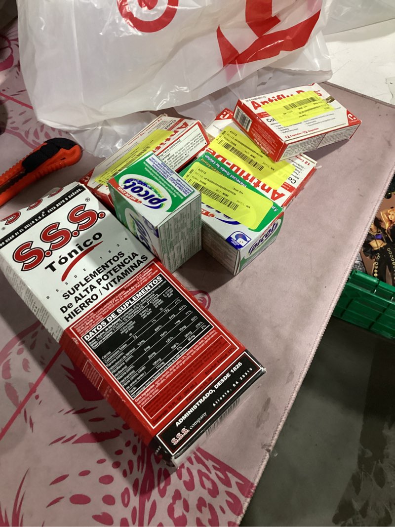 assorted medicines 