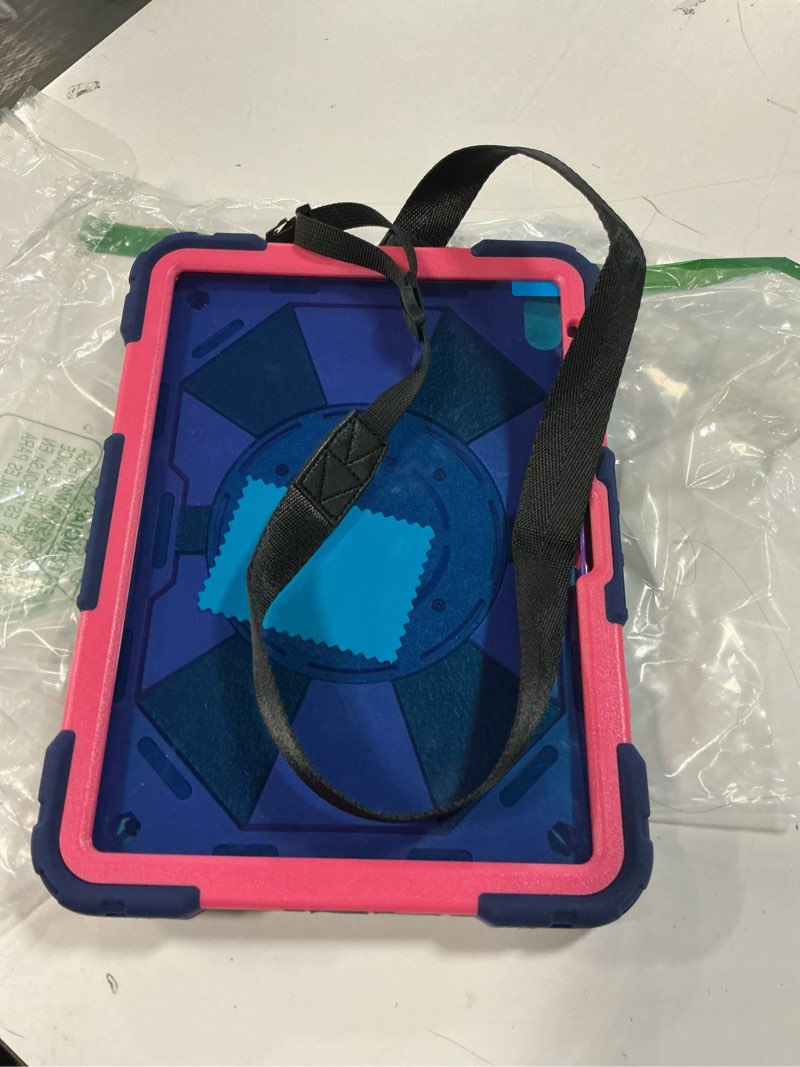 Condition photo showing Good Condition for Case for iPad (A16) 11th Generation 11 Inch (2025)/iPad 10th Generation 10.9 Inch (2022),360° Rotating Stand i Pad Case 10th Generation with Screen Protector Pencil Holder,Navy Pink