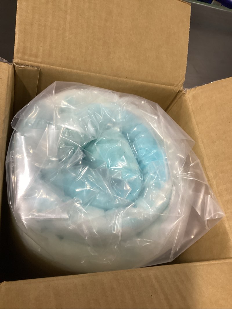 Condition photo showing Good Condition for 2 Inch 5-Zone Queen Memory Foam Mattress Topper, Gel Infused Foam Mattress Topper for Pressure Relief, CertiPUR-US Certified Queen Bed Topper,Blue, 60"×80" 2 Inch Queen