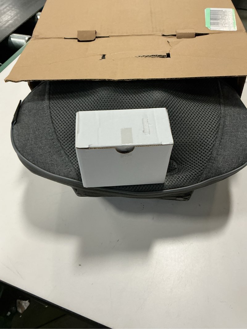 Condition photo showing Good Condition for CooCoCo HSA Store Eligible Shiatsu Back Massager with Heat, Gifts for Dad Men Mom Women, Portable Massage Chair Pad, Kneading Massage Mat for Pain Relief, Chair Massager for Office Home 15"×20"