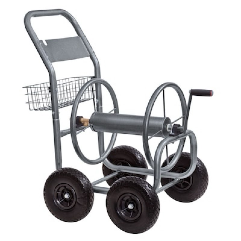 project source steel 250-ft cart hose reel