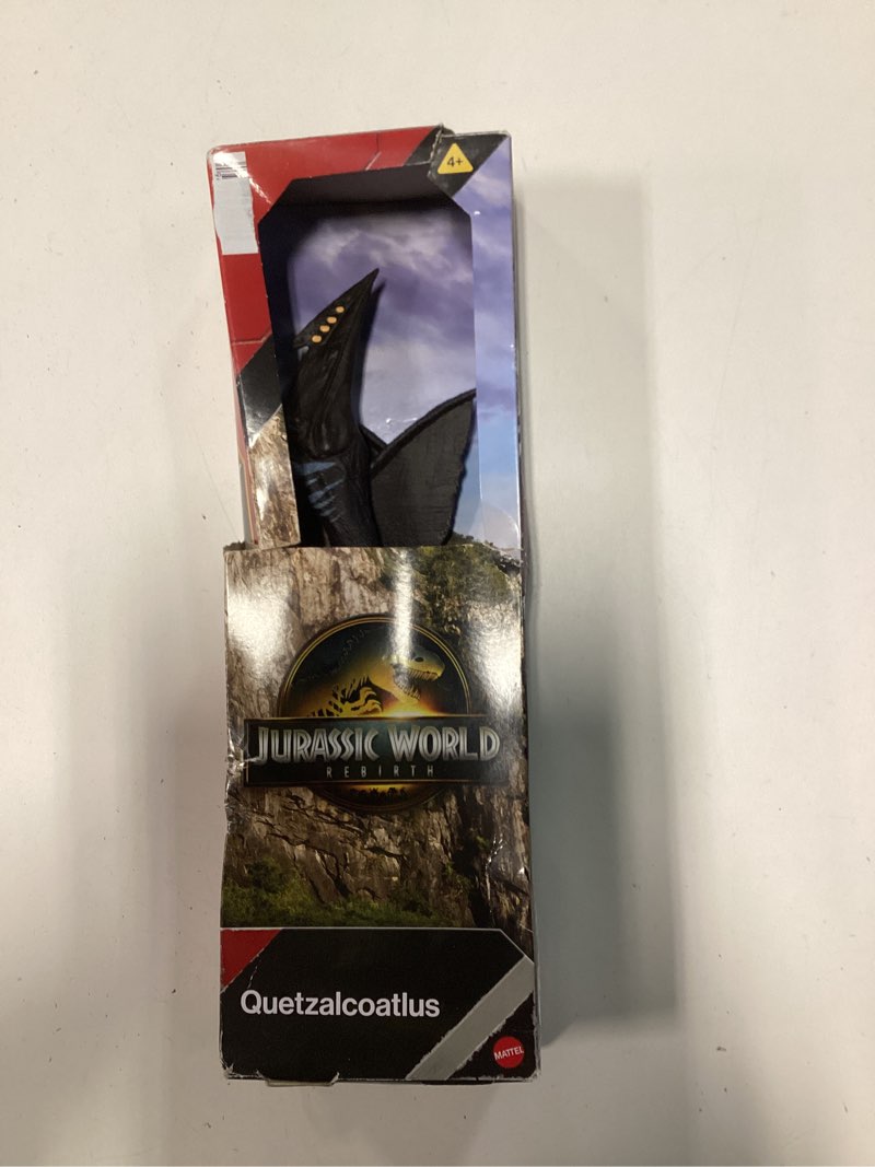 Condition photo showing New/Like New for jurassic world rebirth basic 12" quetzalcoatlus action figure