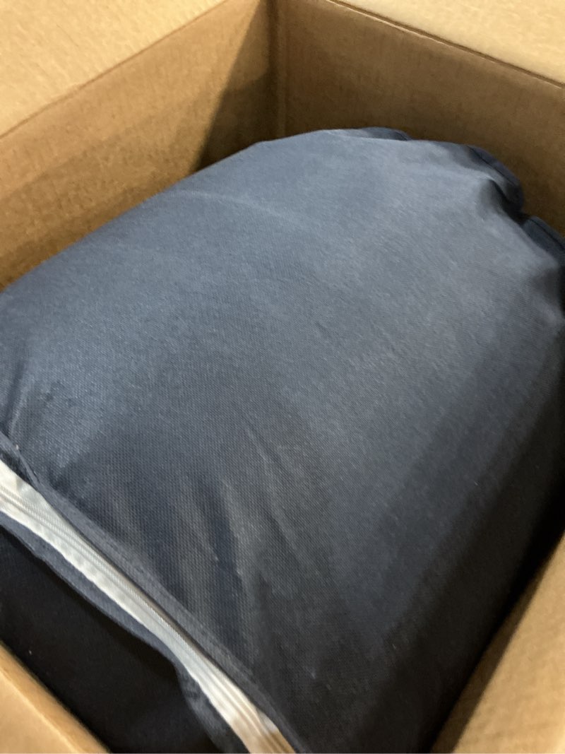 Condition photo showing Good Condition for serta thermagel cooling, pressure-relieving memory foam mattress topper, 3 inch, queen,blue queen 79"x59" 3 inch