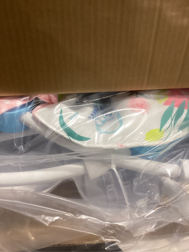 Condition photo showing New/Like New for Baby Activity Center, Infant Jumpers and Bouncers with Music, Lights, Infant Toys, 360°Rotating Seat, 3 Adjustable Heights, Baby Play and Learning Center for 6+ Months Pink