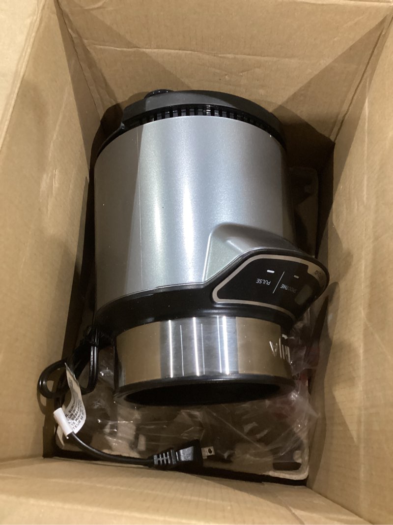 Condition photo showing As Is for ninja nutri-blender pro with auto-iq | for smoothies, shakes, frozen drinks, salsa, dips | (2) 24-oz. to-go cups & spout lids | 1100-peak-watt | silver | bn401 auto blend