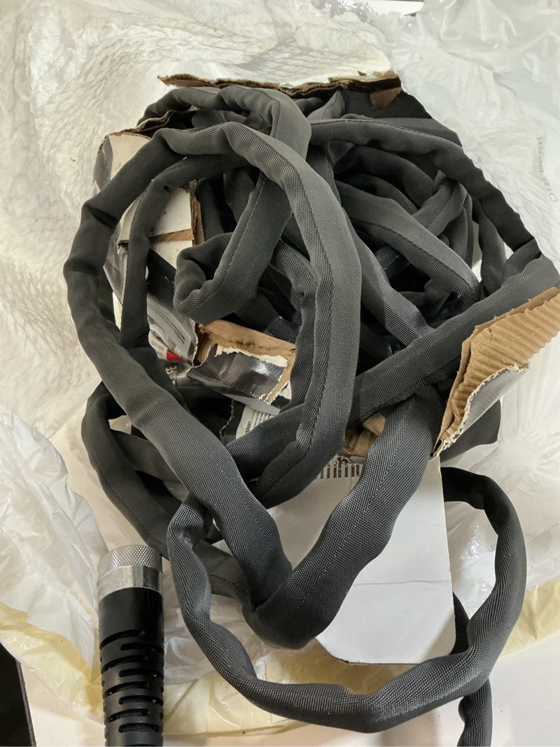 Condition photo showing As Is for teknor apex zero-g 5/8 in. d x 100 ft. l heavy duty commercial grade garden hose