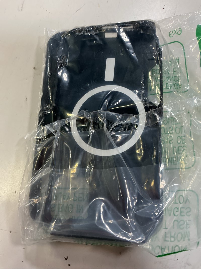 Condition photo showing Good Condition for otterbox iphone 17e, iphone 16e, iphone 15, iphone 14, and iphone 13 commuter series case - magsafe edition - black, slim & tough, pocket-friendly, with port protection