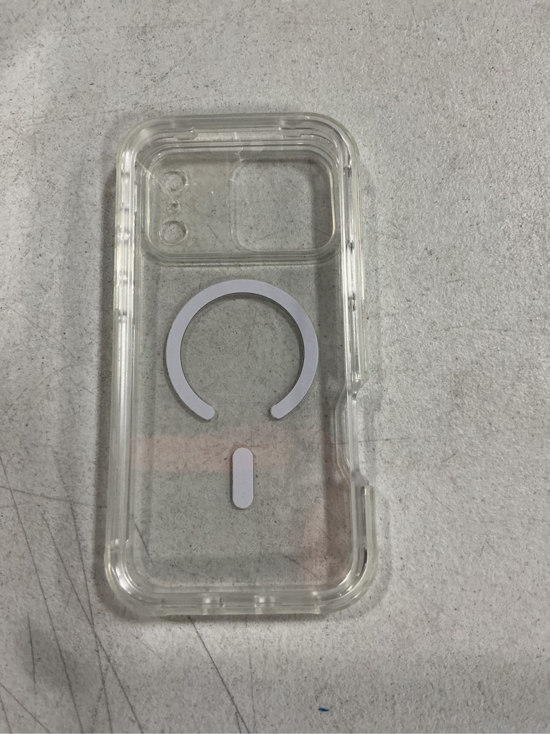 Condition photo showing Good Condition for diaclara magnetic designed for iphone 17 pro max case full body bumper,[compatible with magsafe] military drop proof cover with built-in touch sensitive anti-scratch screen protector, clear magnetic clear iphone 17 pro max