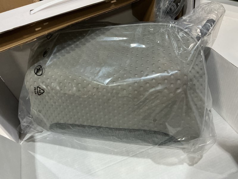 Condition photo showing Good Condition for neck massage pillow portable back massager with soothing heat function and 4 massage nodes for upper lower back shoulder waist calf relaxation