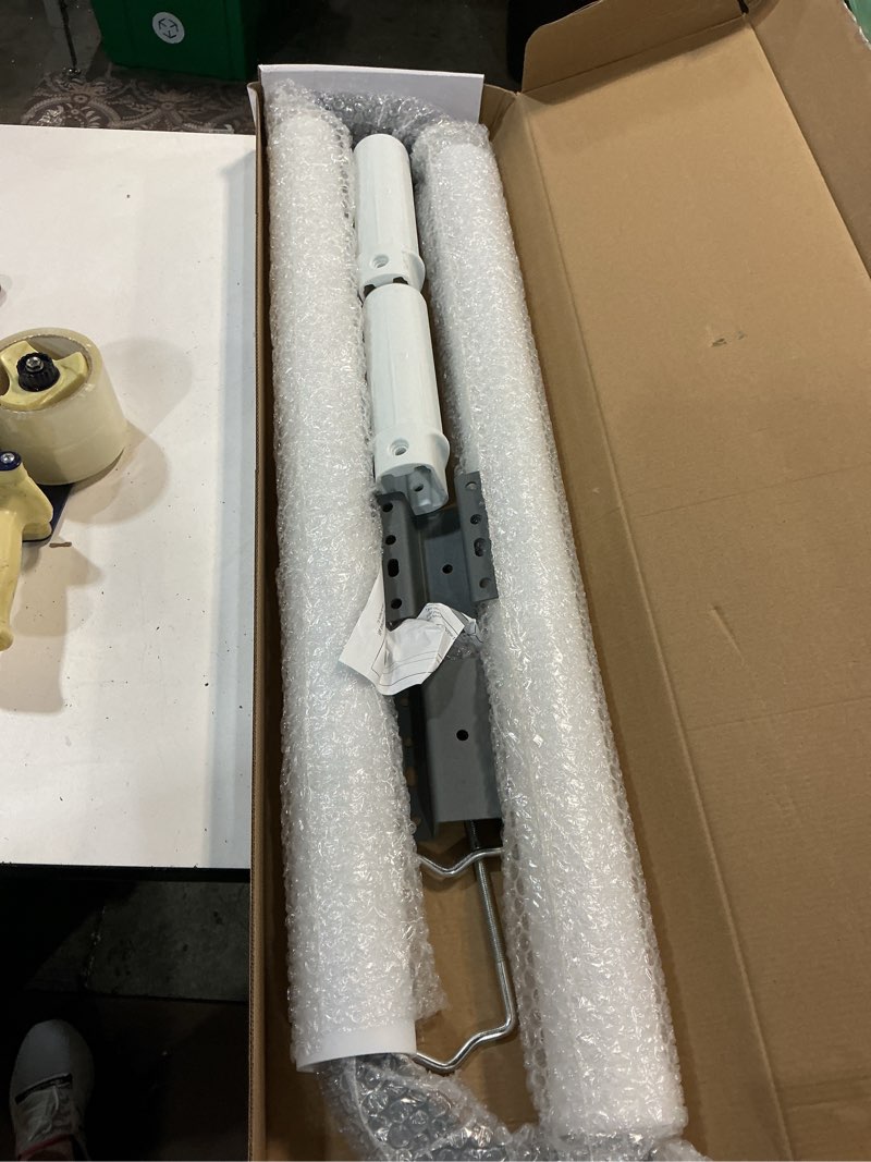Condition photo showing Good Condition for galvanized steel boat trailer guide with pvc pipes for ski boat fishing boat, sailboat trailer 40 inches white
