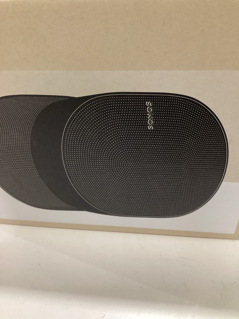 Condition photo showing As Is for Sonos Era 300 - Black - Wireless, Alexa Enabled Smart Speaker with Dolby Atmos.