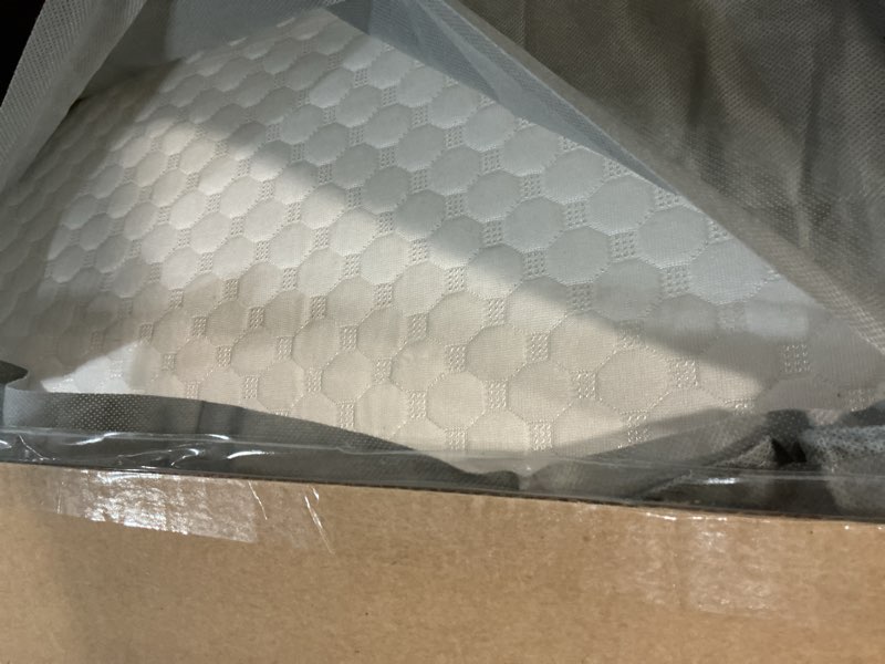 Condition photo showing As Is for Simpledad Wedge Pillow for Sleeping, Orthopedic Bed Wedge Pillow Set, 15-in-1 3PCS Adjustable Memory Foam Wedge Pillows Post Surgery, 9 &16 & 20 inches Height 3-in-1 Incline Wedges Pillows White - 3 Piece Set