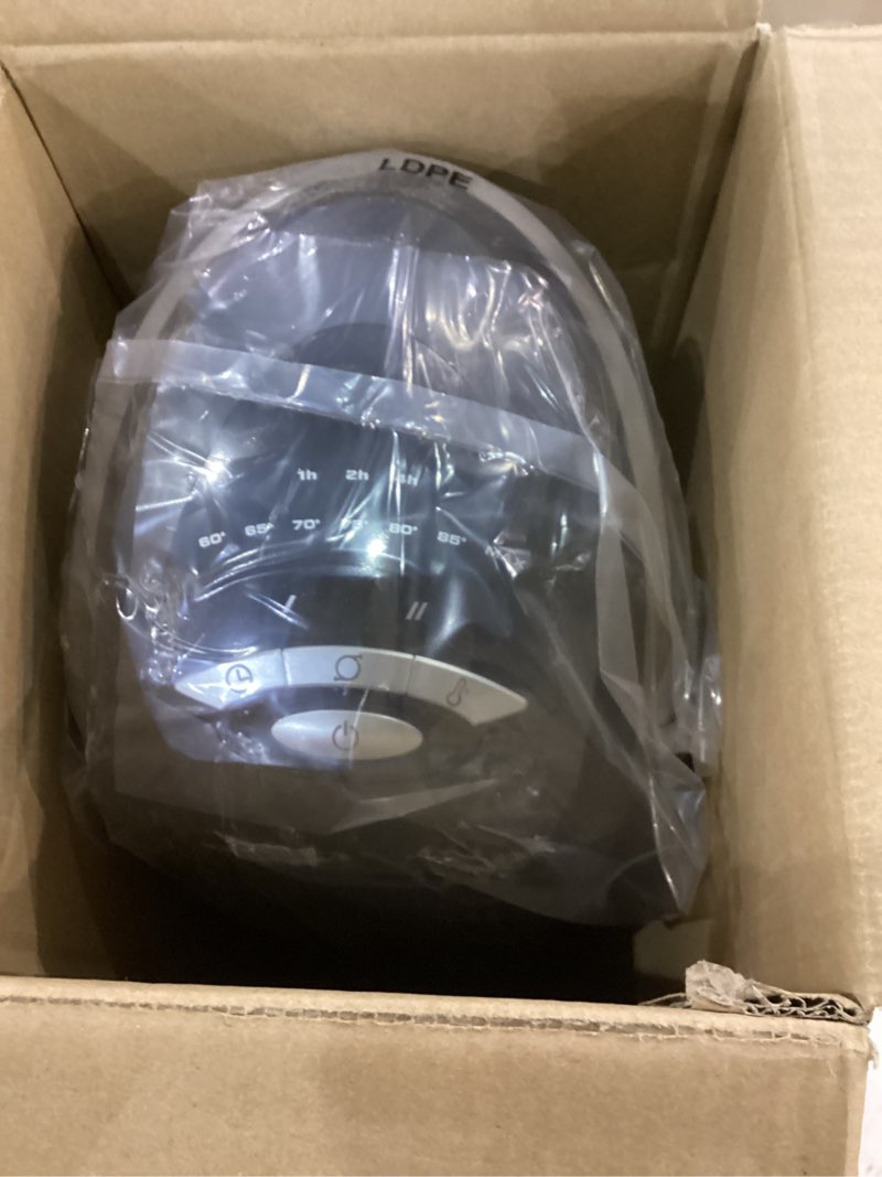 Condition photo showing New/Like New for Lasko - Portable Ceramic Tower Space Heater with Remote Control - Black/Silver