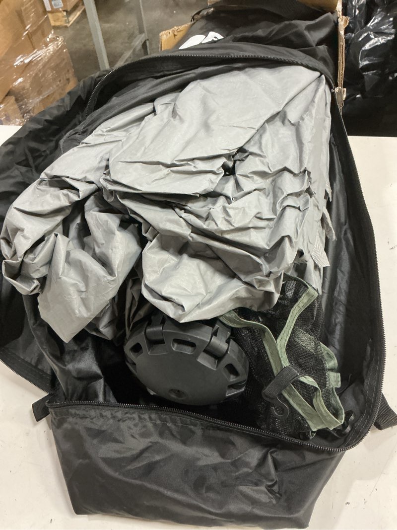 Condition photo showing Good Condition for adsmart instant tents for camping 2/3/4/5 person tent waterproof easy setup sets up backpacking tents with carry bag for outdoor hiking green 3 person