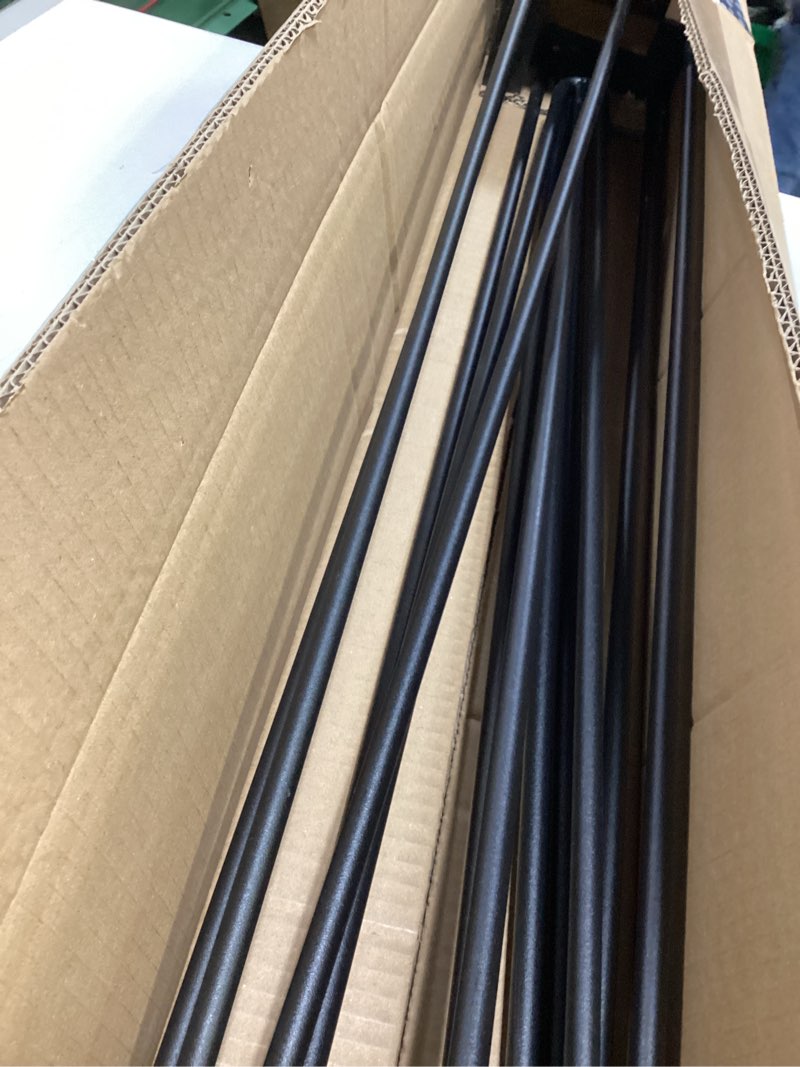 Condition photo showing Good Condition for happybuy hairpin table legs 34" black set of 4 desk legs 880lbs load capacity (each 220lbs) hairpin desk legs 3 rods for bench desk dining end table chairs carbon steel diy heavy duty furniture legs 34 inch