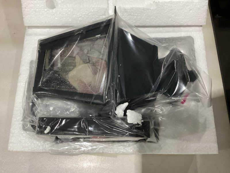 Condition photo showing New/Like New for Livex Lighting 2160-04 Mansfield 1-Light Outdoor Wall Lantern, Black