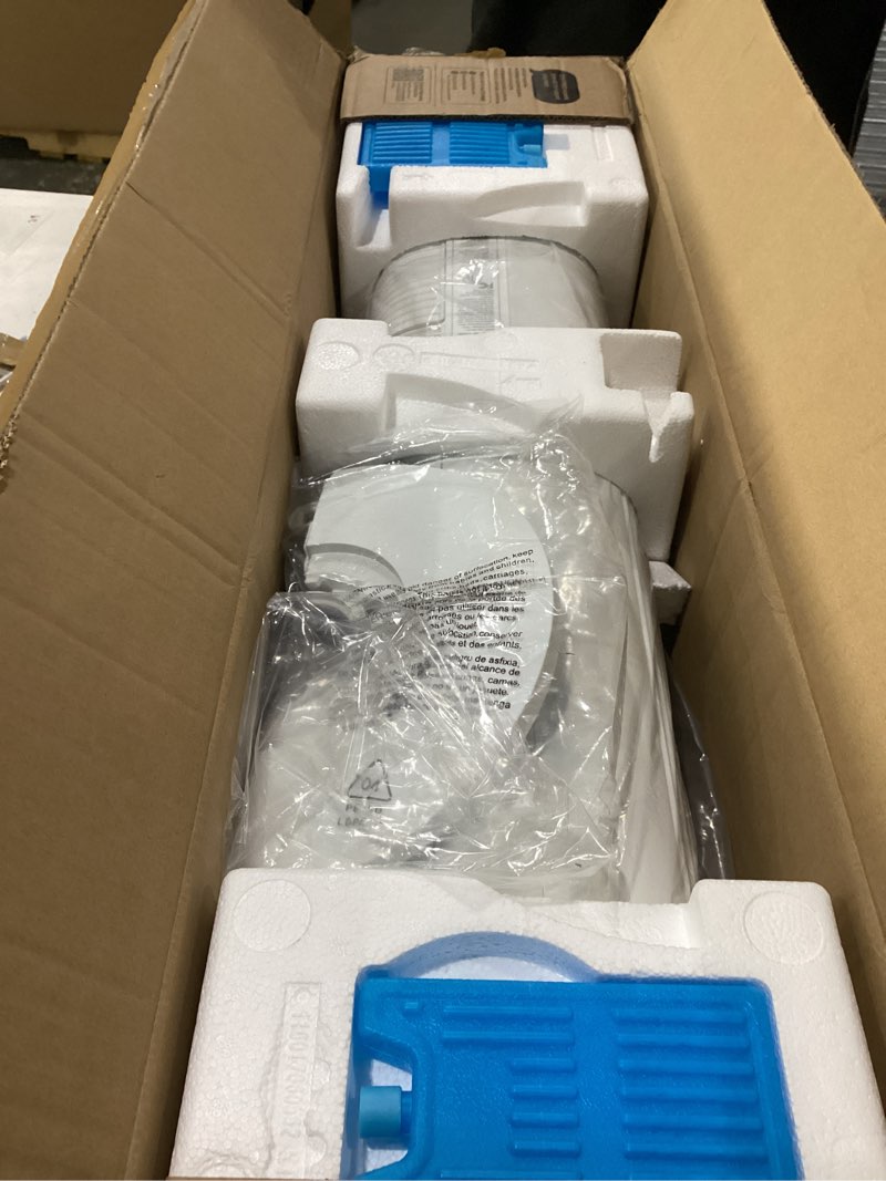 Condition photo showing New/Like New for dreo portable air conditioners fan, 40” standing fans that blow cold air, portable ac?80° oscillating evaporative air cooler?removable water tank, ice packs, remote control, 4 speeds, 7h timer, white