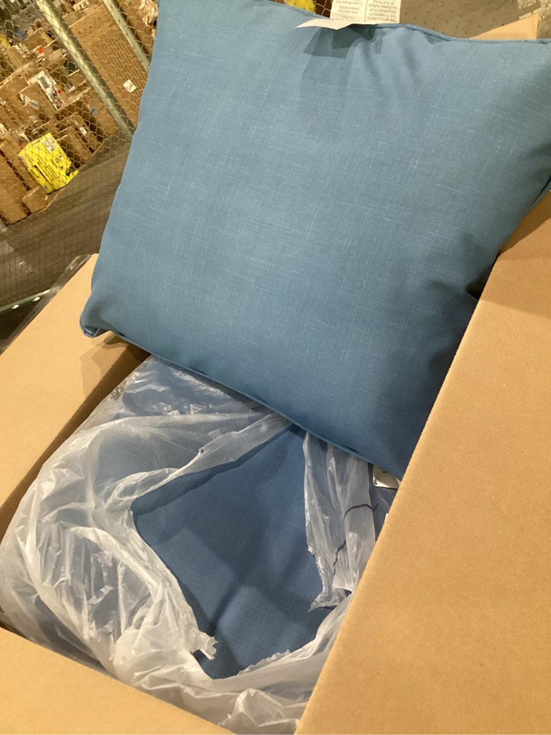 Condition photo showing Good Condition for (similar to stock photos, blue)outdoor cushions for patio furniture