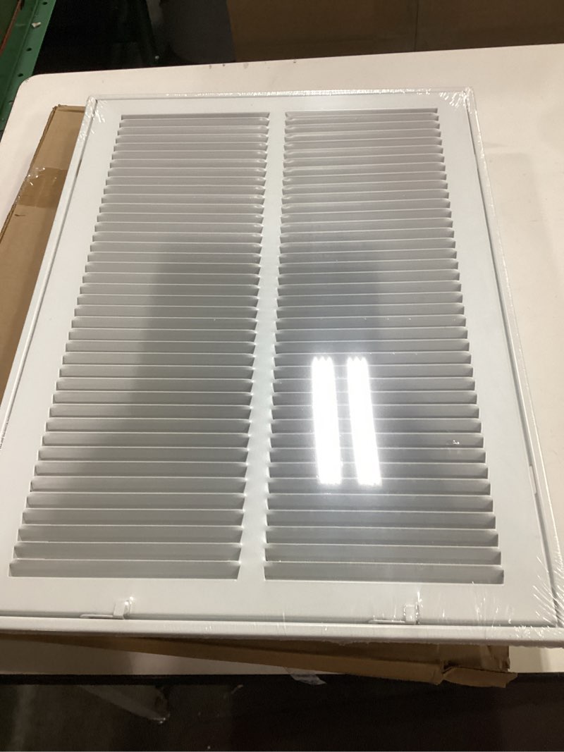 Condition photo showing New/Like New for 14x20 Return Air Grille [Duct Opening Size],Return Air Vent Cover for Wall Or Ceiling,Steel Return Air Filter Grilles Removable Face/Door for 1 Inch Filters (14"W x 20"H [Duct Opening])
