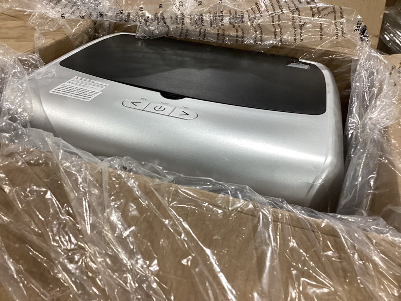 Condition photo showing Good Condition for bonsaii paper shredder for office, 120-sheet autofeed heavy duty shredder for home office use, 30 minutes/micro cut/p-4 high security level/6 gallon large bin