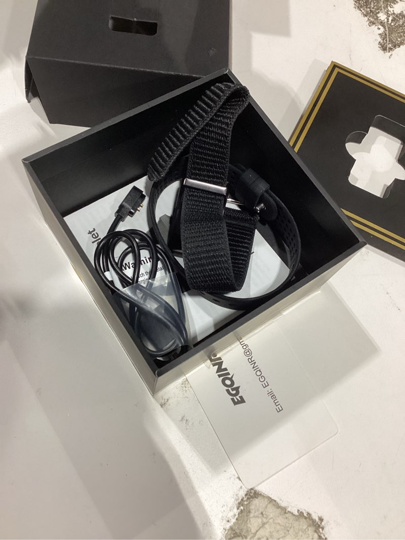 Condition photo showing As Is for Smart Bracelet, Wearable Activity & Fitness Tracker Band, 24H Sleep Tracker, All-Day Continuous Heart Rate Blood Pressure Stress HRV Monitor, 173 Sport Modes Smart Wristband with 2 Bands, Free APP Black