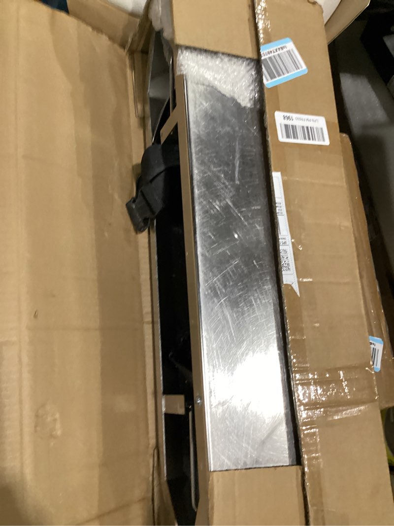 Condition photo showing As Is for home right concrete sliders 28 * 8 inch toe knee crawler stainless steel concrete knee boards sliders lightweight concrete knee boards labor-saving patines para concreto