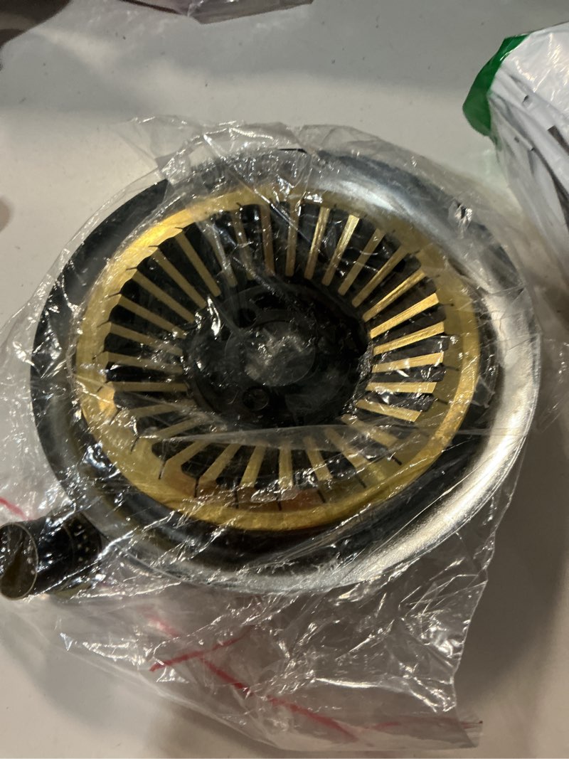 Condition photo showing Good Condition for abaodam 2pcs wok for gas stove heat diffuser for even cooking compatible gas range burners for wok cooking and simmering