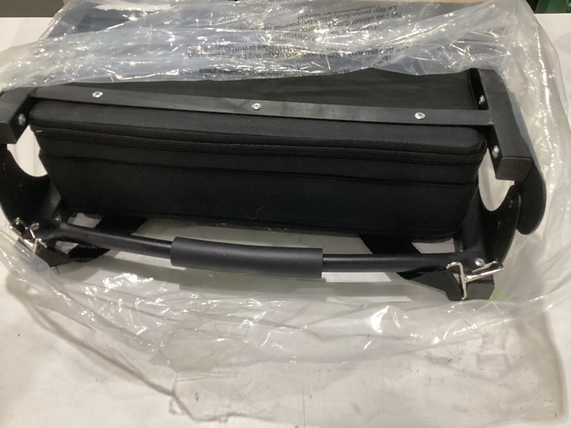 Condition photo showing Good Condition for jauntis stadium seats for bleachers, bleacher seats with ultra padded comfy foam backs and cushion, wide portable stadium chairs with back support and shoulder strap, 1 pack, blue large - 17.7"w x 14.6"d x 15.9"h blue 1