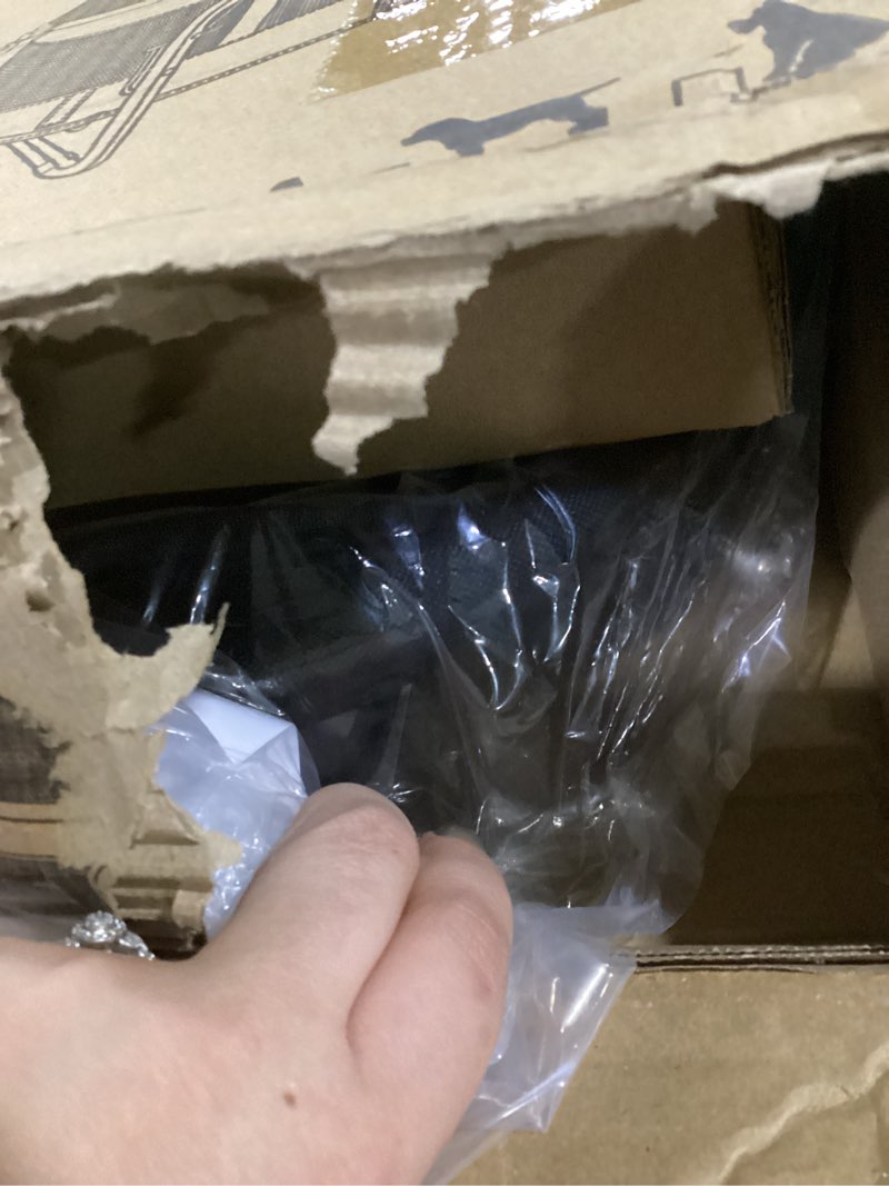 Condition photo showing Good Condition for Pet Gear No-Zip View 360 Pet Carrier & Car Seat with Booster Seat Frame for Small Dogs & Cats, Mesh Ventilation, Push Button Entry, No Tools Required, Cloud Grey Cloud Grey VIEW 360 20-inch