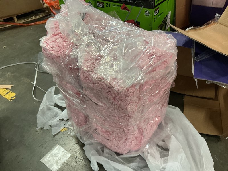 Condition photo showing New/Like New for MAXYOYO Folding Sofa Bed, Convertible Sleeper Chair with Pillow Foldable Matress with Back Support, Portable Fold Out Chair Bed Comfy Floor Sofa Lounge for Living Room Bedroom, Pink Double Full Pink