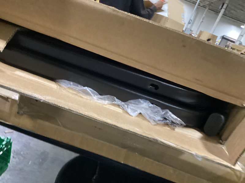 Condition photo showing Good Condition for zinus rumi 14in twin metal bed frame, quick assembly smartbase® mattress foundation, heavy duty sturdy steel with no box spring needed, eco-friendly packaging, black