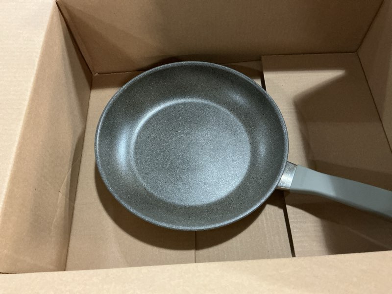 Condition photo showing As Is for zwilling parma plus 8-inch aluminum nonstick fry pan