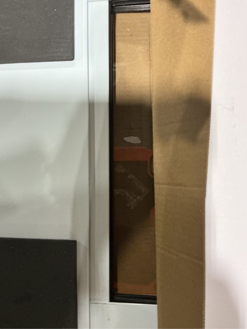 Condition photo showing Good Condition for Cat Door for Window, Aluminum Cat Door Window Insert with 4 Secure Lock Modes, Magnectic Closure for Cats, Fit Window Width 28"-32", White White Medium