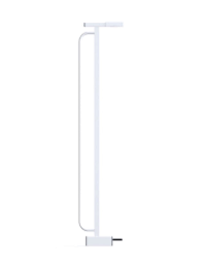 Regalo Extension for Safety Gate,White,4 Inch Wide 4"