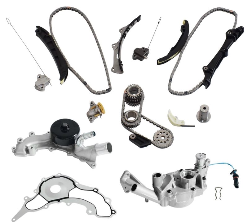 3.6L Pentastar Timing Chain Kit Compatible With 2011-2022 Chrysler Town & Country Jeep Grand Cheroke