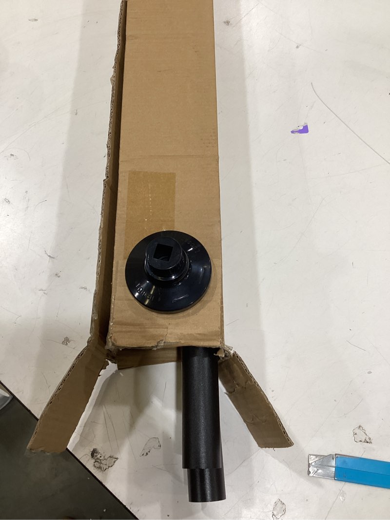 Condition photo showing Good Condition for tension curtain rod 51-165in(4.25-13.75ft), extra long outdoor curtain rod no drilling for window or bathroom patio, adjustable spring shower rod, easy to install never rust, rod diameter 1.26in-black black 51''-165''