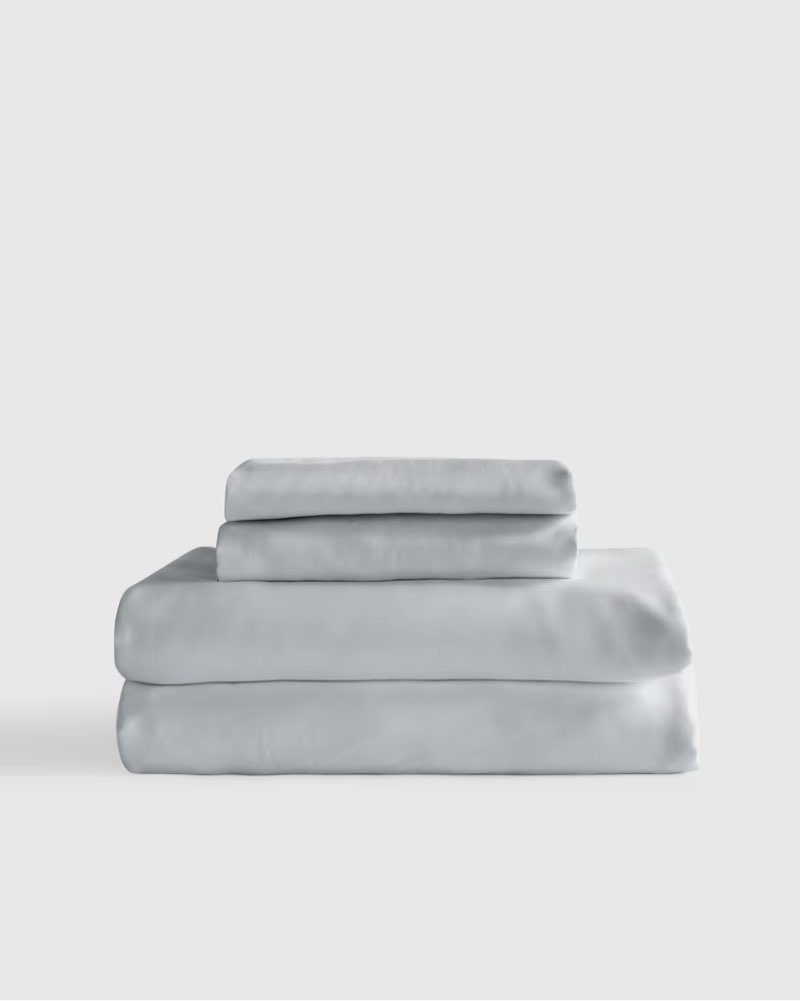 Bamboo Sheet Set Color: Mist Size: Full Set: With Flat Sheet
