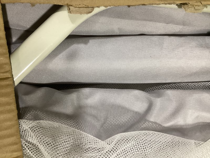 Condition photo showing As Is for quick assembled bed rail for baby, foldable toddlers bed rails, height adjustable bed rail guard, steady and safty for king size bed (2 sides 78.7"+1 side 74.8'') 2 sides 78.7 inches + 1 side 74.8 inches