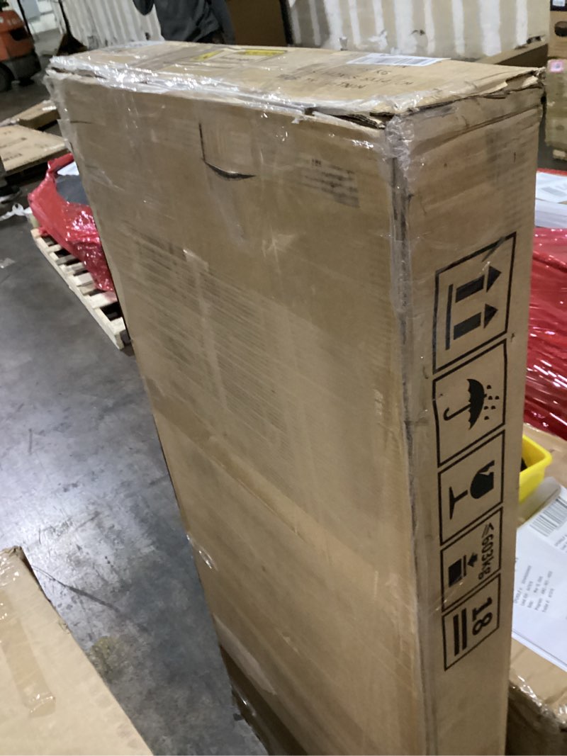 Condition photo showing Good Condition for YITAHOME Full Bed Frame with Adjustable Vertical Channel Wingback Headboard, Upholstered Platform Be