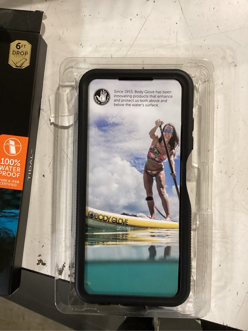 Condition photo showing Good Condition for body glove waterproof tidal phone case for samsung galaxy a17 5g - black/clear