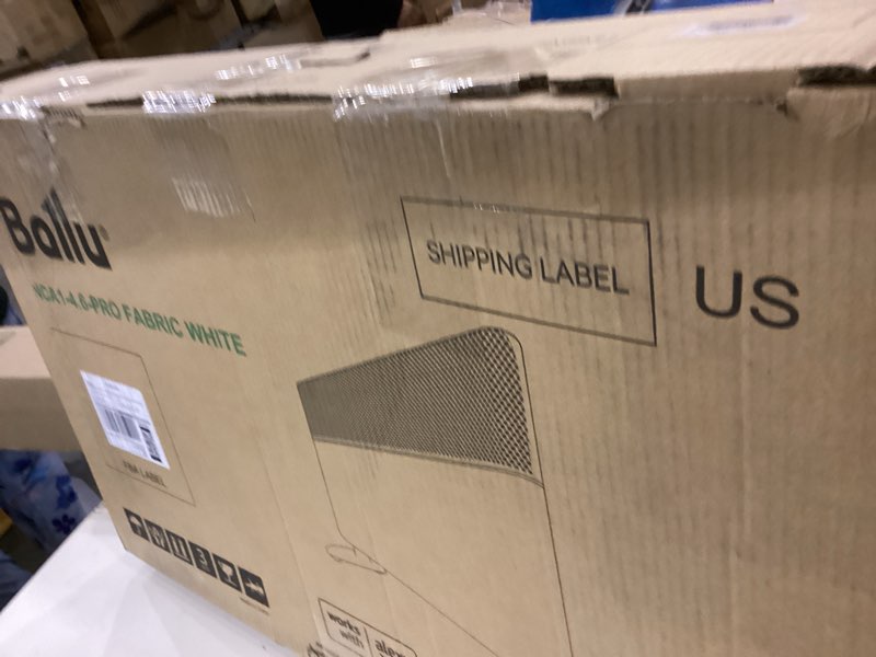 Condition photo showing New/Like New for Ballu Convection Panel Space Heater for Large Room,Smart Quiet Heater with Programmable Thermostat,WiFi App Control,Inverter Energy Efficient for Indoor Use,Compatible with Alexa,White Fabric White