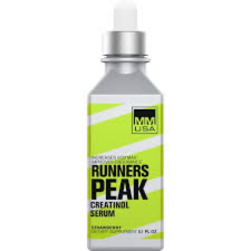 (BB. 12-2026) pack 2 MMUSA Runners Peak Creatine Serum: Top Pre-Workout For Running, Endurance & Strength. Reduces Lactic